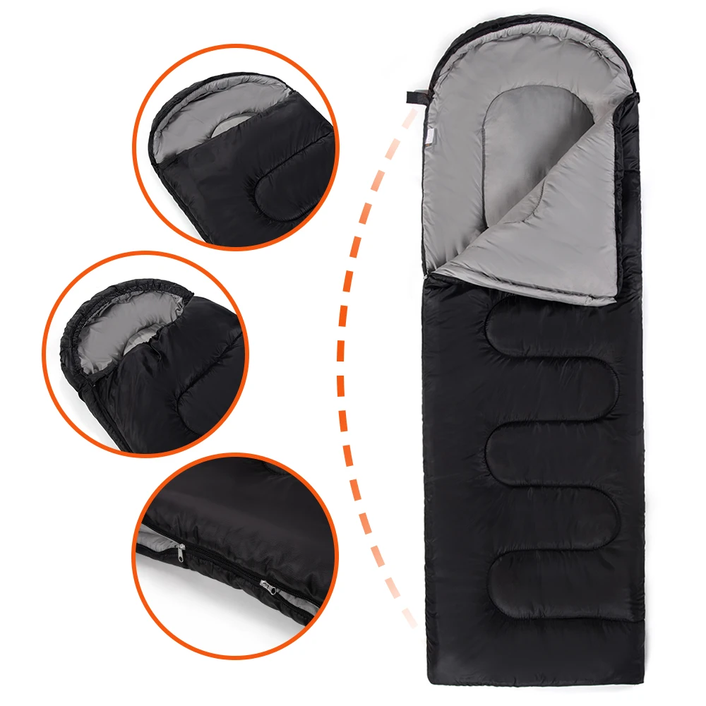 Водонепроницаемый портативный уличный конверт для прогулочной коляски, ультралегкий спальный мешок для кемпинга (1600212943285)