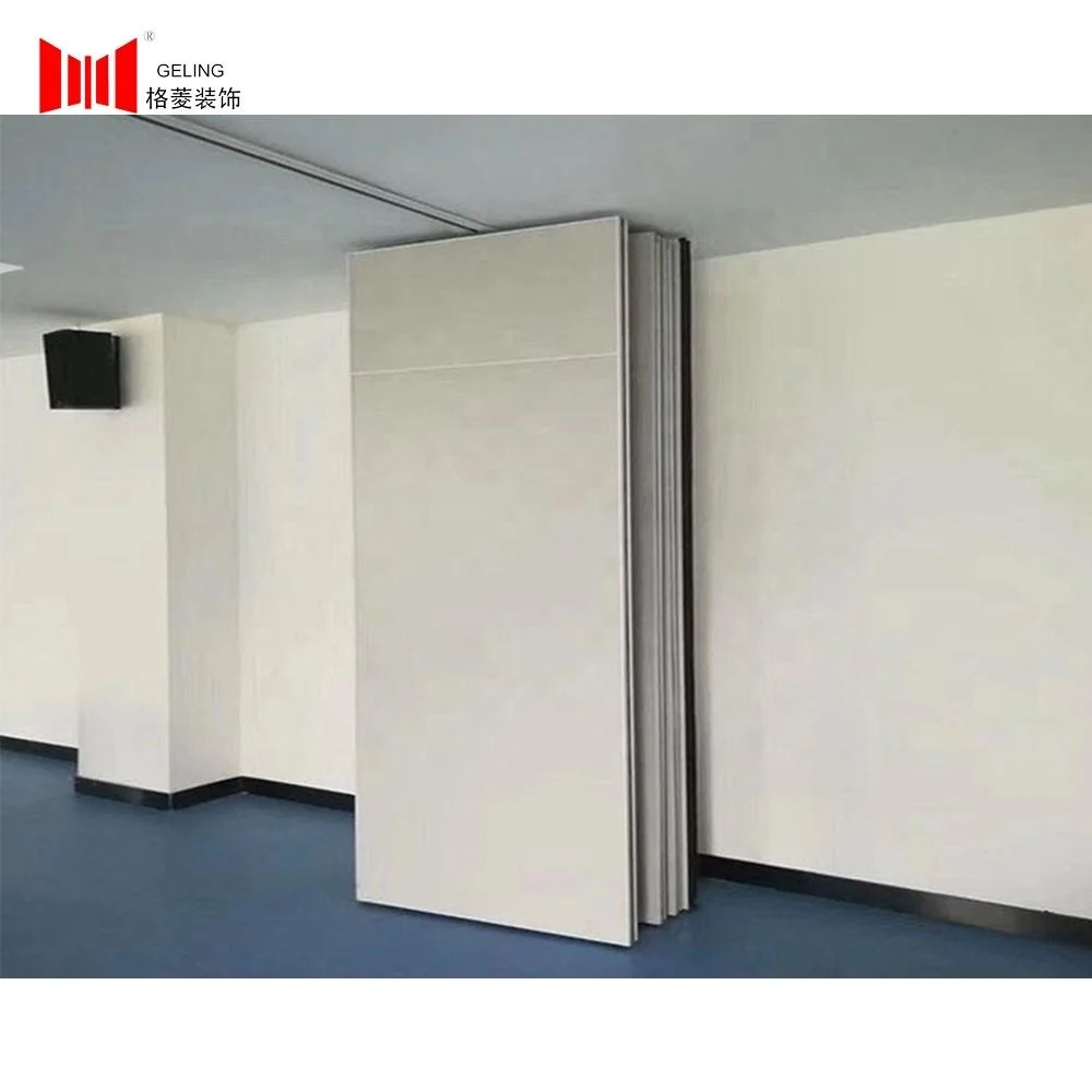 65mm conference room hall sound insulation folding sliding partition wall movable partition partition system