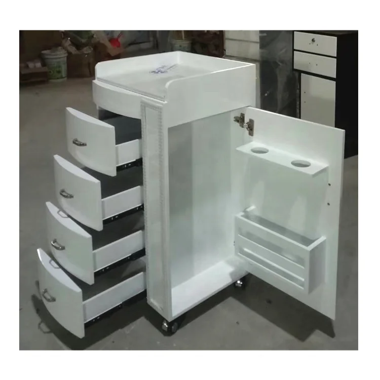 Роскошная тележка для салона красоты, распродажа, тележка для наращивания волос, функциональная тележка для салона красоты