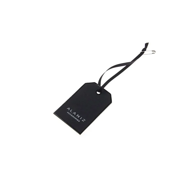
Custom printed high quality black hot stamping high-grade brand paper card 