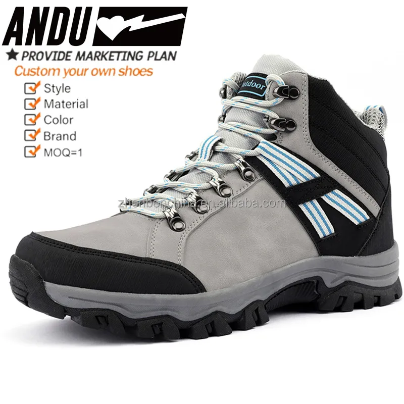 Size 47 Hiking Shoe Men Outdoor Boots Waterproof Winter High Top Mountain Climbing Sneakers Hunting Boots for Men Trainers