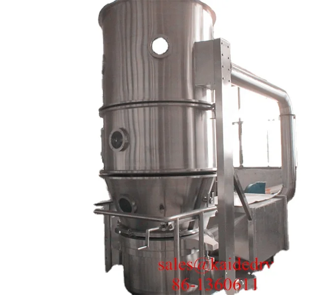 5-500kg Granulator For Making Coffee Granule Fluidized Bed Spray Granulation 74% Calcium Chloride