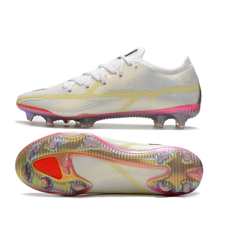 Factory wholesale soccer boots low ankle original leather soccer boots football shoes