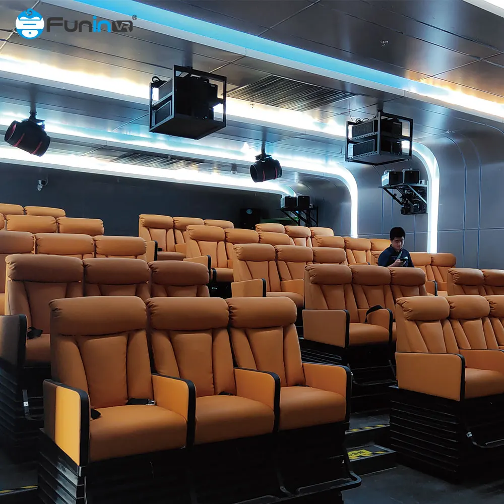 Manufacturer Zhuoyuan Virtual Reality 9d Vr 6 Seats Cinema 7d Theater Game Machines China Hydraulic, Electric Interactive Cinema