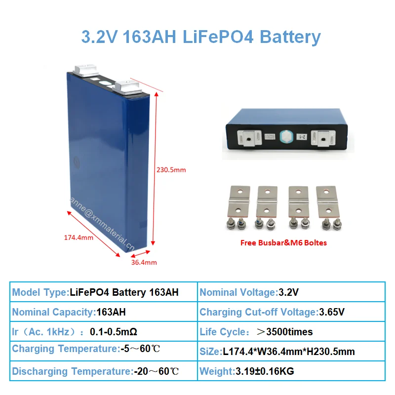 CALB 125AH L173F125B LiFePO4 Battery