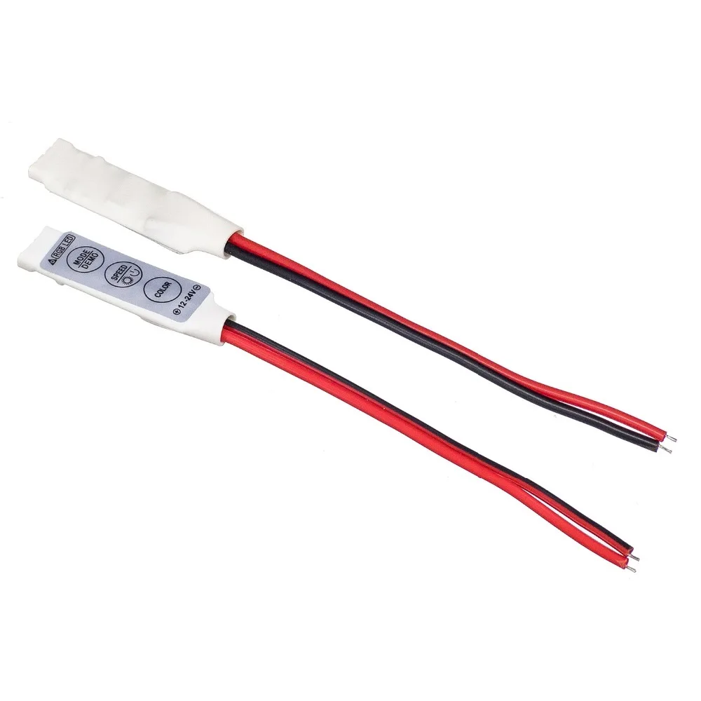 ESann DC 5V 12V 24V 3CH мини RGB светодиодный контроллер для светодиодных лент
