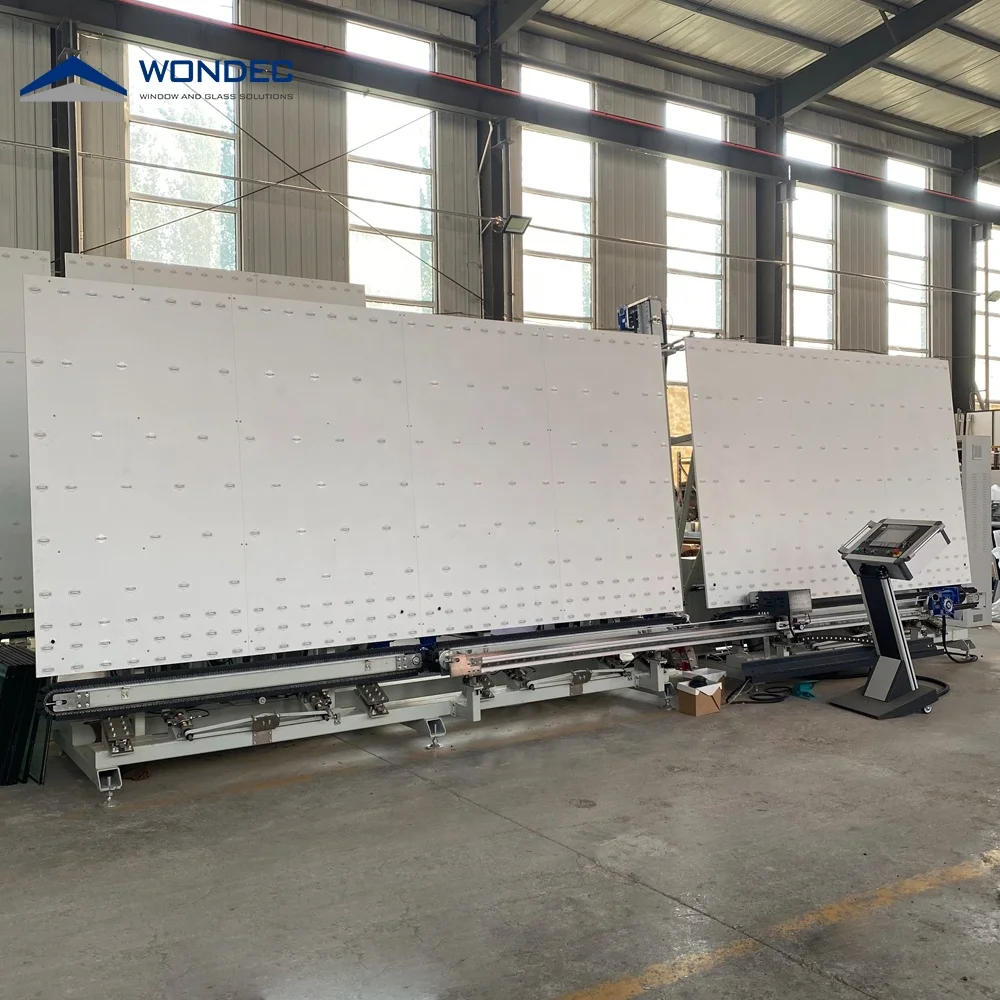China Manufacturer Wondec Factory Two Sets Sealant System Double Glazed Machine Automatic Insulating Glass Sealing Robot