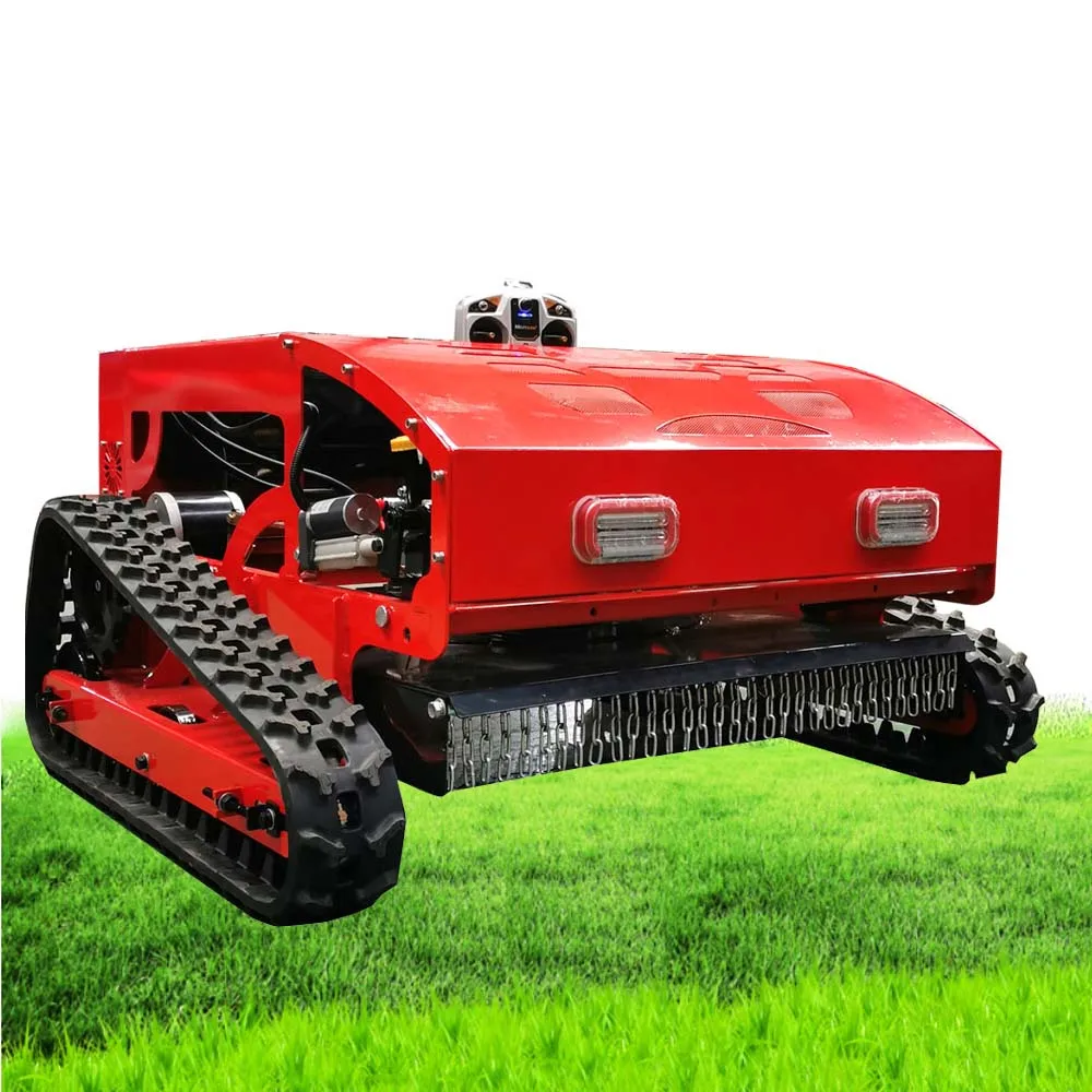 Multi-Function Agricultural Electric 60 Degrees Slope Remote Control Robot Lawn Mower Tractor