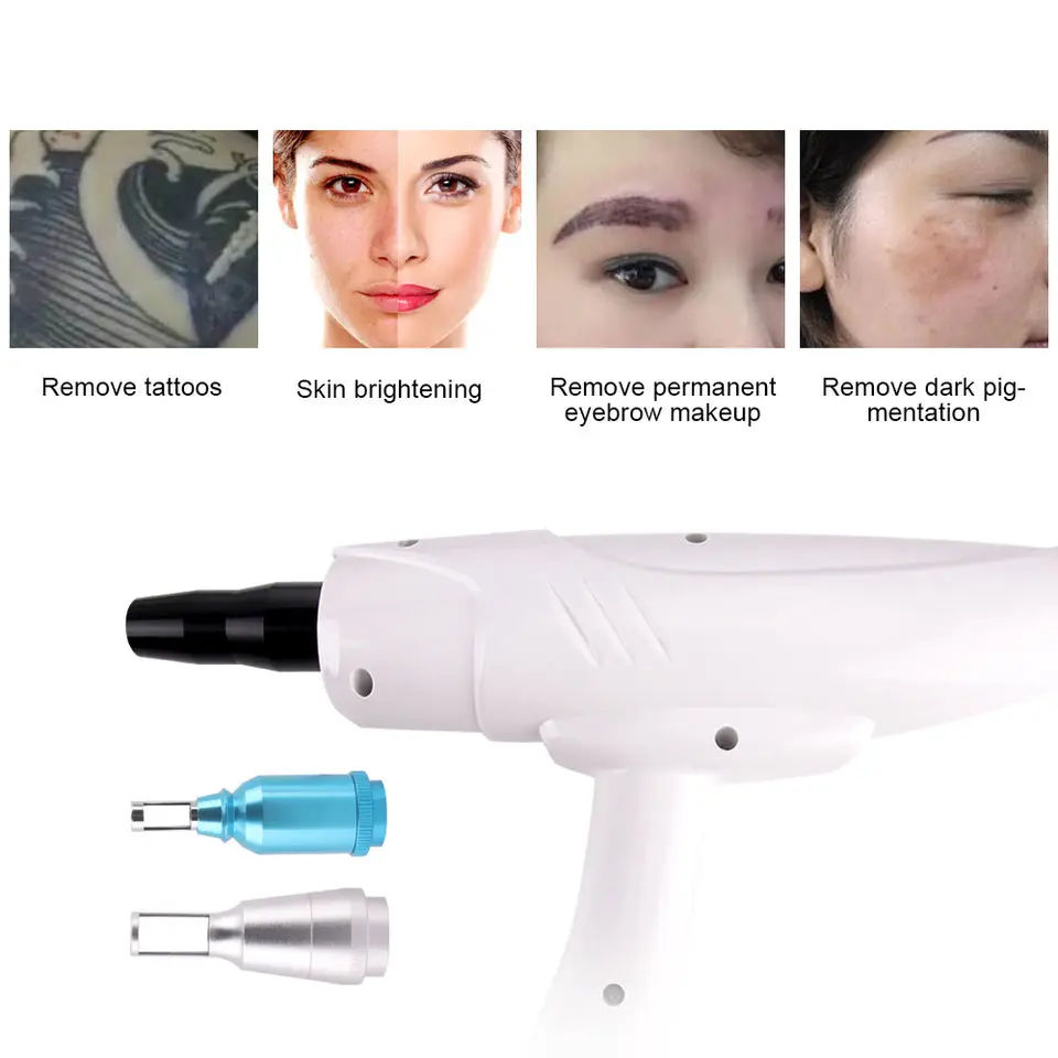2024 Most Effective Portable Laser Tattoo Removal Machine Nd Yag Q-Switch  Carbon Peel Laser Eyebrow Removal Machine