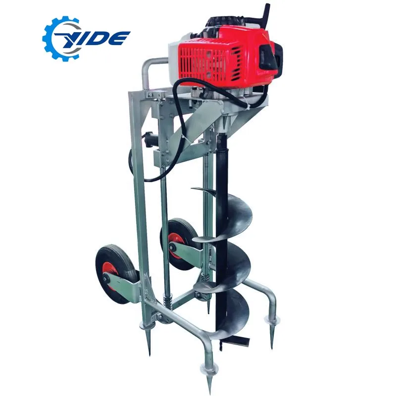 manual gasoline planting tree earth auger