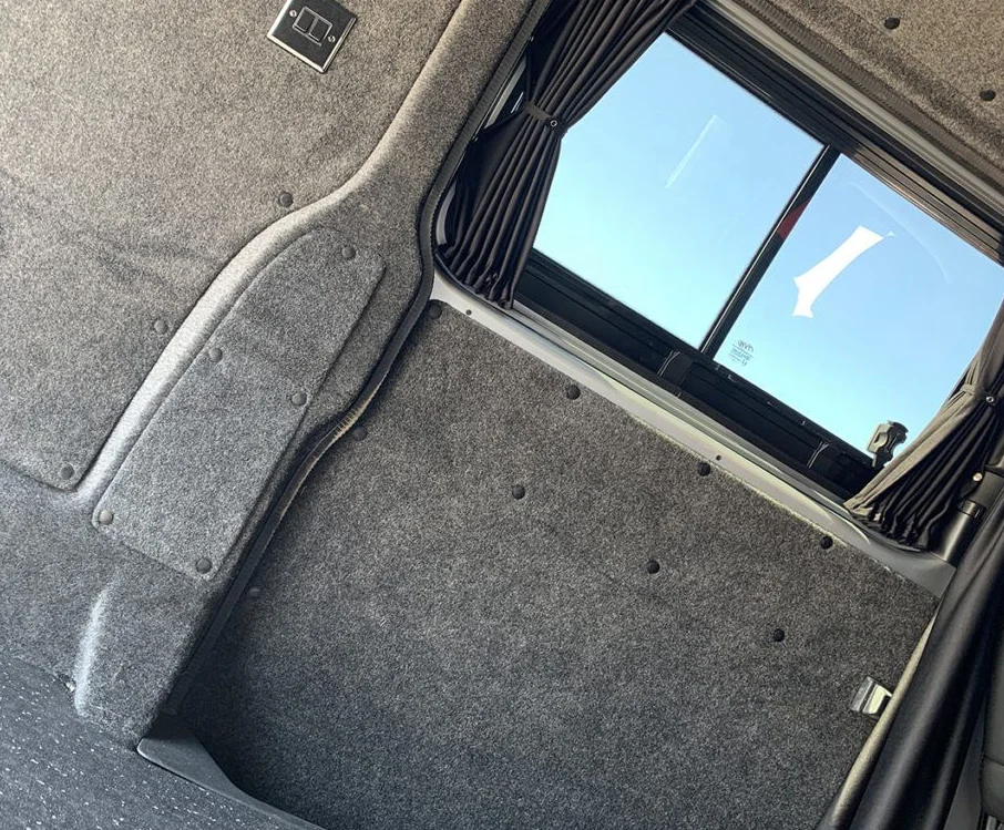 Speaker Box Carpet in Roll Polyester Felt Sheet 4 Way Stretch Camper Van Lining Carpet Fabric for Sales