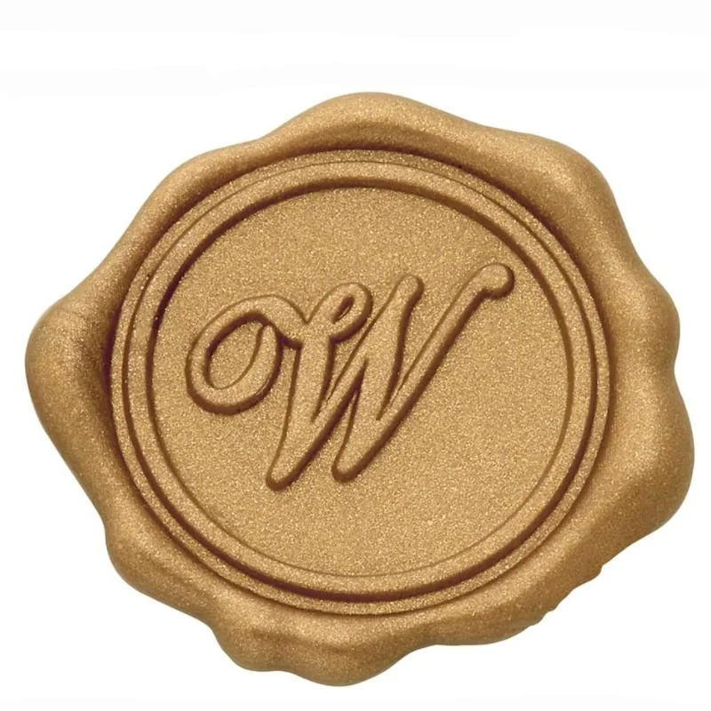 Different Styles Self Adhesive Gold Wax Seal Stickers For Wedding Invitations,Envelopes, Christmas,and Gift Wrapping