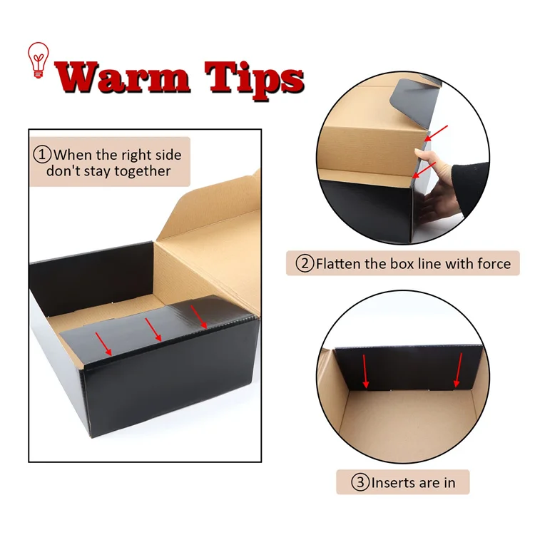 Custom Logo Dustproof Shoe Airplane Case shipping Packaging Luxury Gift Box Portable Flip Covering Storage Carton Clothing