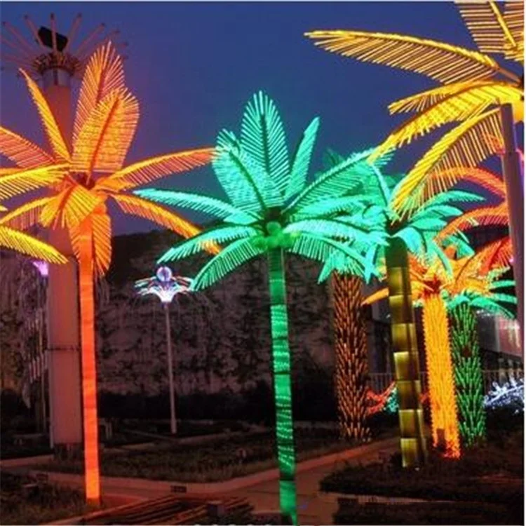 wedding decor wholesale battery operated led lights led tree string lights palm tree outdoor lighting