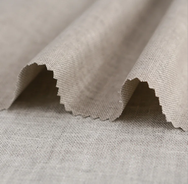 7S 37*31 New Style Scraping Cotton Linen Stock Lot Fabric for Sofa Curtain Shirt Clothing in