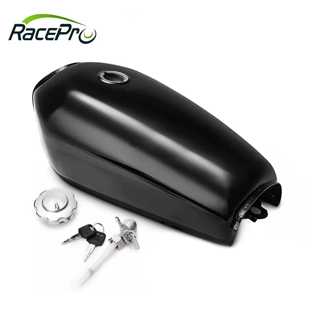 Racepro Custom Fuel tank Motorcycle Vintage Fuel Gas Can Retro Custom Cafe Racer Motorcycle Gas Fuel Tank For CG125 CG125S CG250