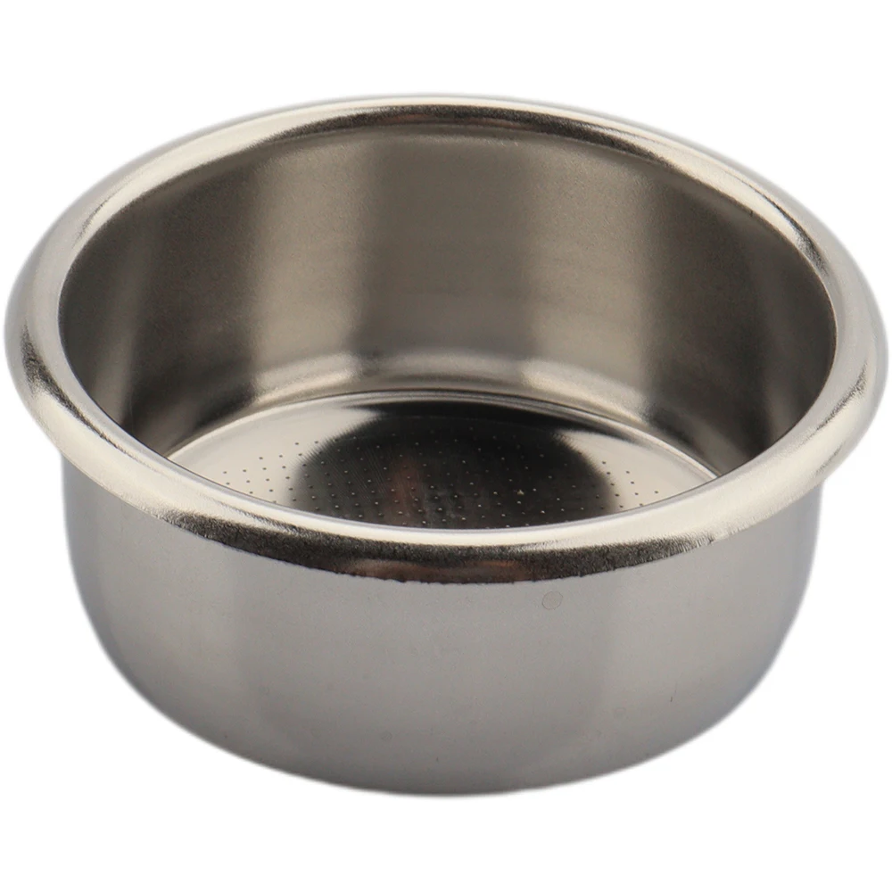 Food Grade Stainless steel Basket Filter Coffee Portafilter Basket Filter 53mm 2 cups Replacement Basket Filter
