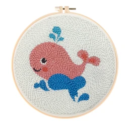 Русская вышивка шерстяная живопись декомпрессионная домашняя отделка хлопчатобумажная сумка с вышивкой