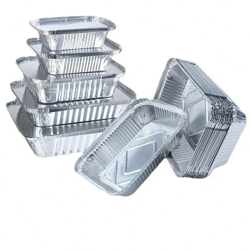 Disposable food packaging 8389 aluminium foil container production line