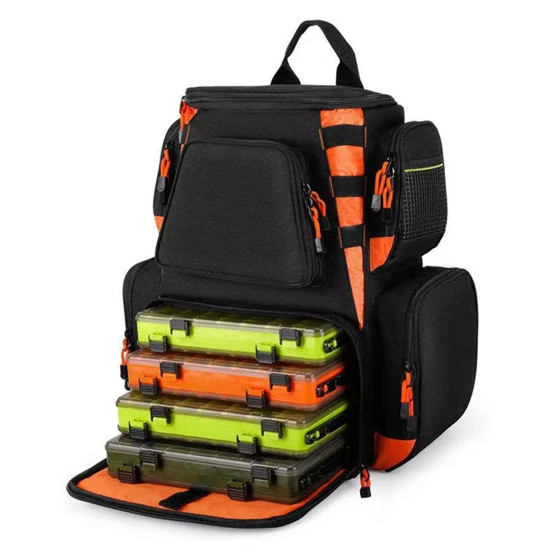 Top Quality Multi-Pocket Fishing Pack Accessories Rucksack Carp Fishing outdoor fishing  backpack