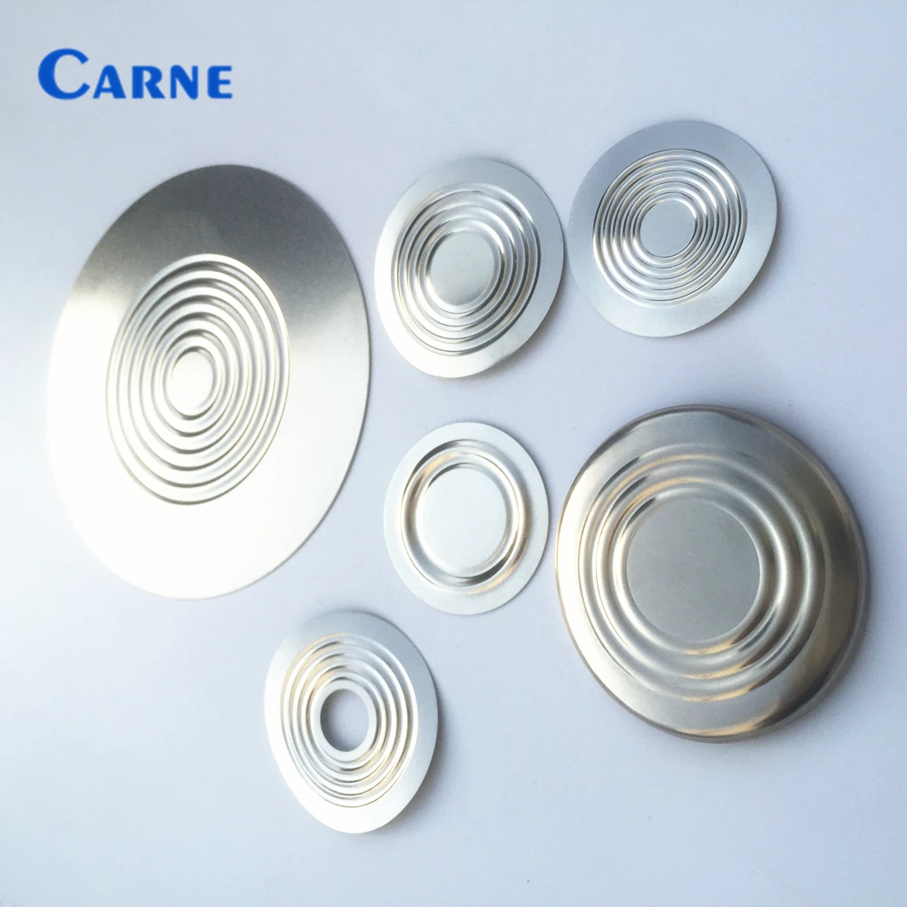 Бесплатный образец плоской и гофрированной металлической диафрагмы для уплотнения диафрагмы
