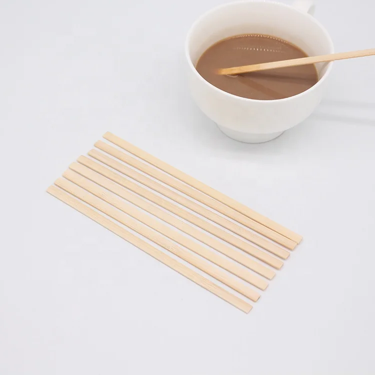 Wholesale Cheap Price Birch Wood Stirrer Wood China 100% Natural Tea Sticks Custom Logo All-season Coffee Stir Stick