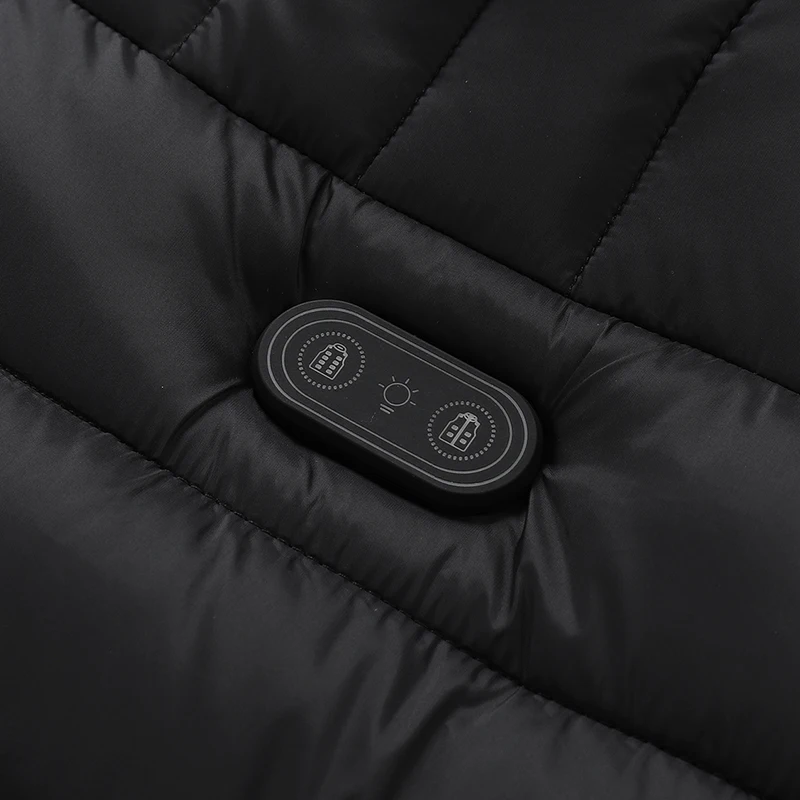 Updated Lightweight Heated Vest for Men Rechargeable Heating Vest with Large Capacity Battery Pack