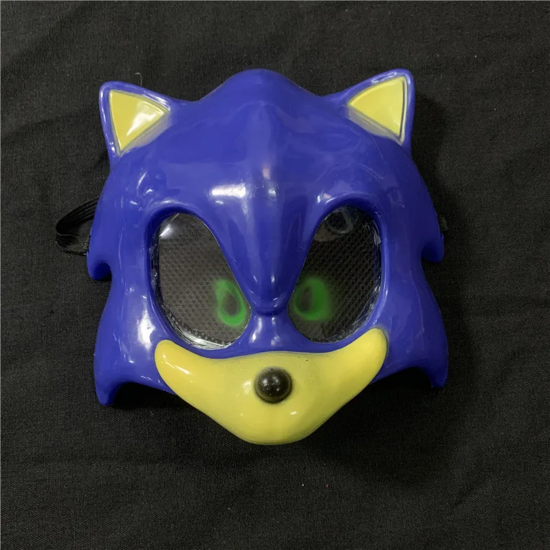 Wholesale Hot Sale Cheaper Party Face Guard Mask Sonic Toy Hood For Halloween Blue Sonic Hedgehog Mask