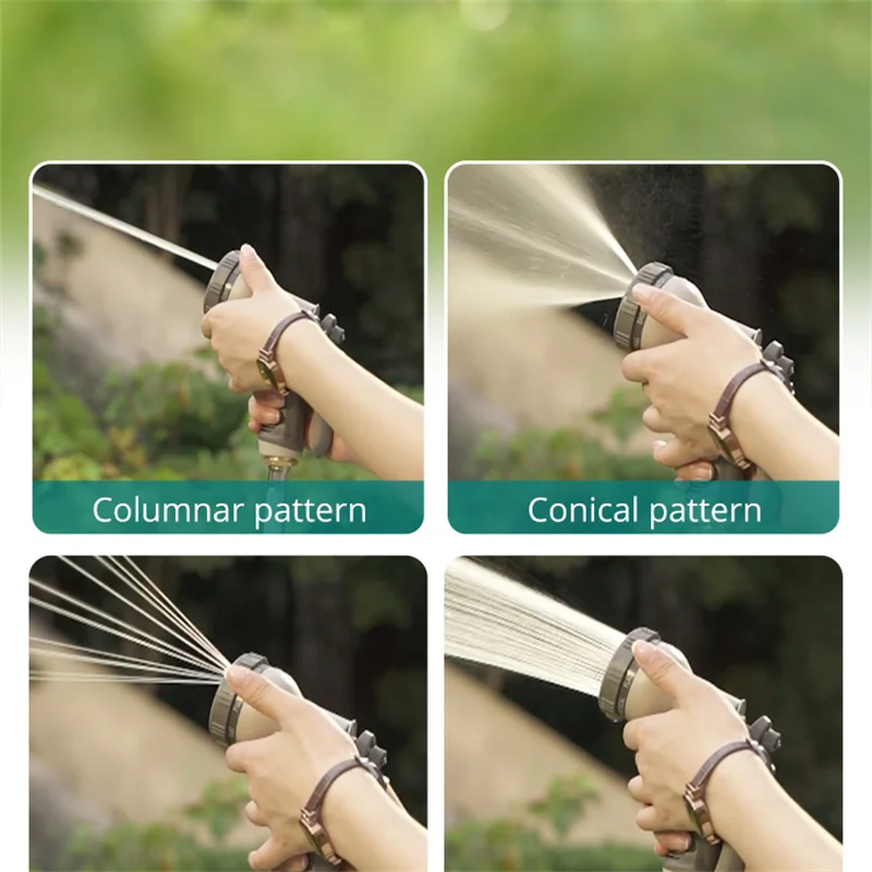 GRATENKRAFT Watering Holder Tool Equipment Portable  Gardening PVC Water Hose Pipe Reel