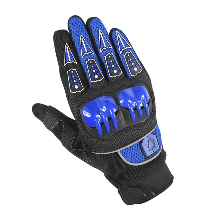 OEM Custom Genuine Leather Motorcycle Gloves Carbon Protect Motorbike Gloves Driving Racing Riding Gloves