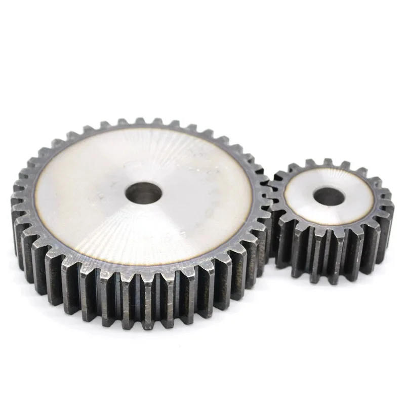 China made professional customized different shape spur gear and shaft