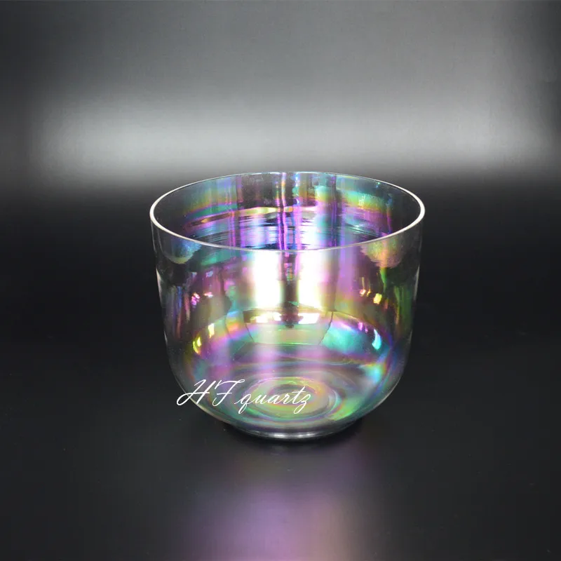  Поющая миска Alchemy Cosmic Crystal с ручкой для здорового звучания хорошее