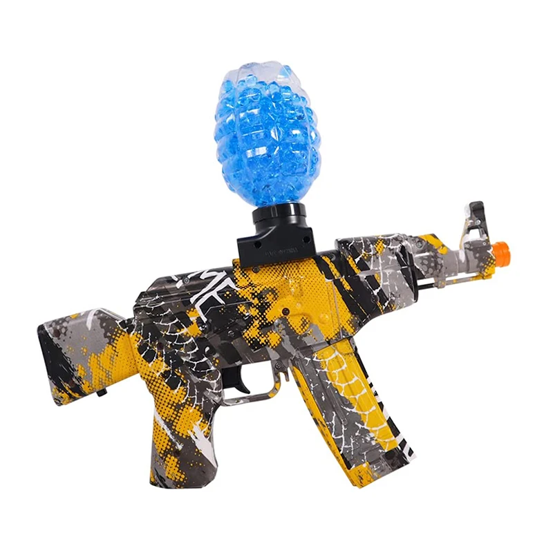 2022 M416 P90 Akm47 Water Gel Beads Blaster Rifle Outdoor Toy Gel Water Ball Gun Bullet Gel Blaster Gun Electric