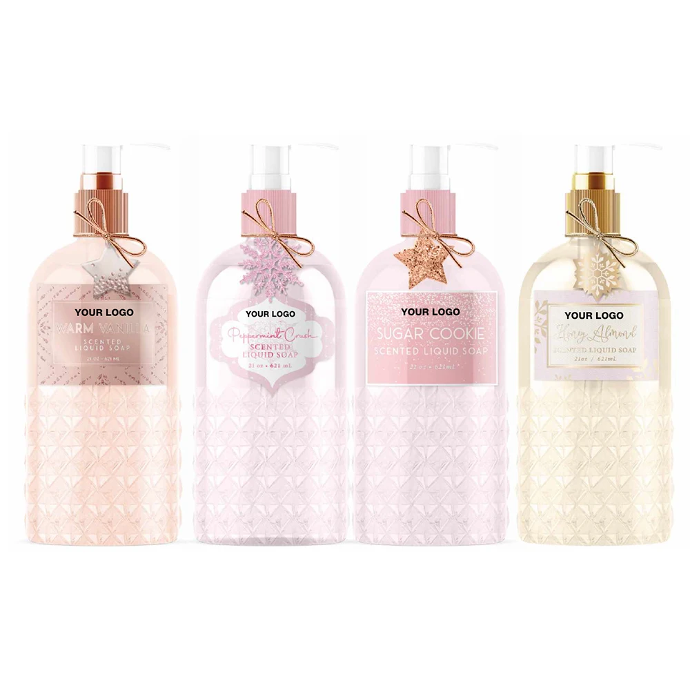 Private Label Natural Moisturizing Scented Liquid Soap