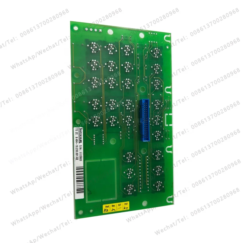 Push button switch board TTE3 for Trutzschler carding machine spare parts