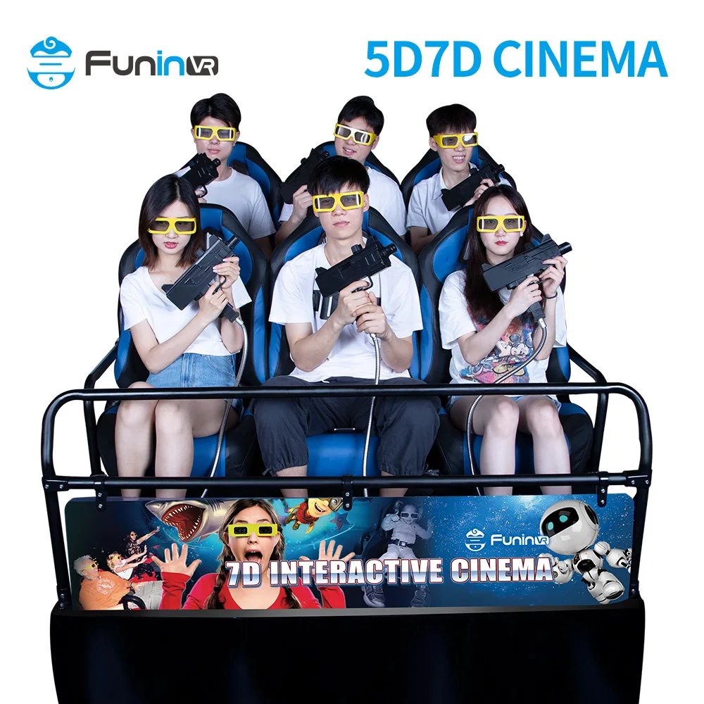 FuninVR Newest Thrilling Roller Coaster Remove 3d 4d 5d Cinema 7D Cinema 9D Cinema