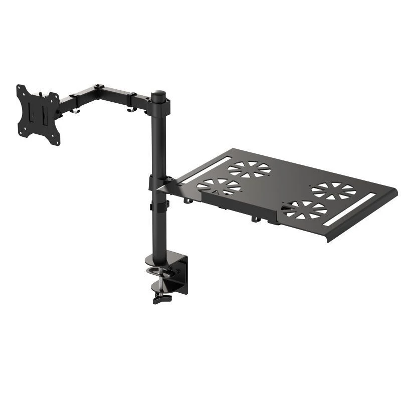 Bracket Screen Heightening Rack Computer Bracket Rotating Lifting Clamp Table Mounting Bracket Laptop and Monitor Stand