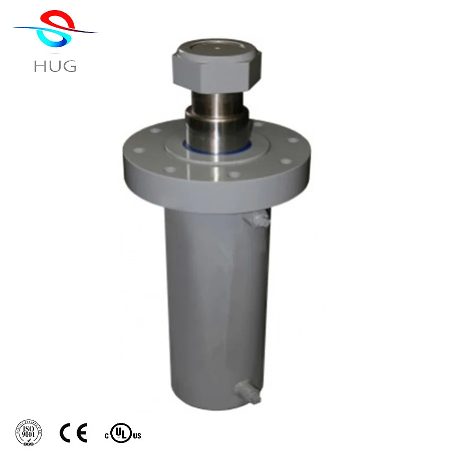 Hydraulic cylinders with front circular flange installation from Chinese manufacturers for sale