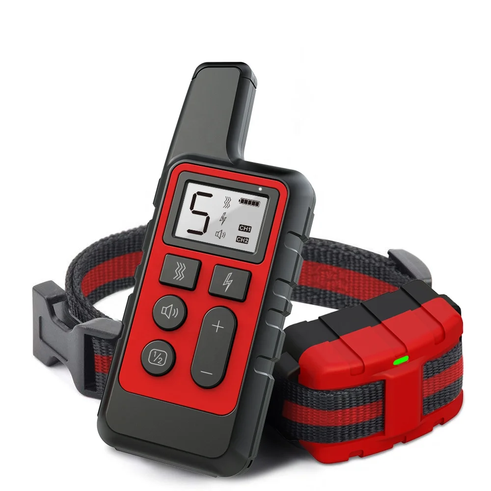 
500 Yard Range Electric Remote Dog Training Collar 