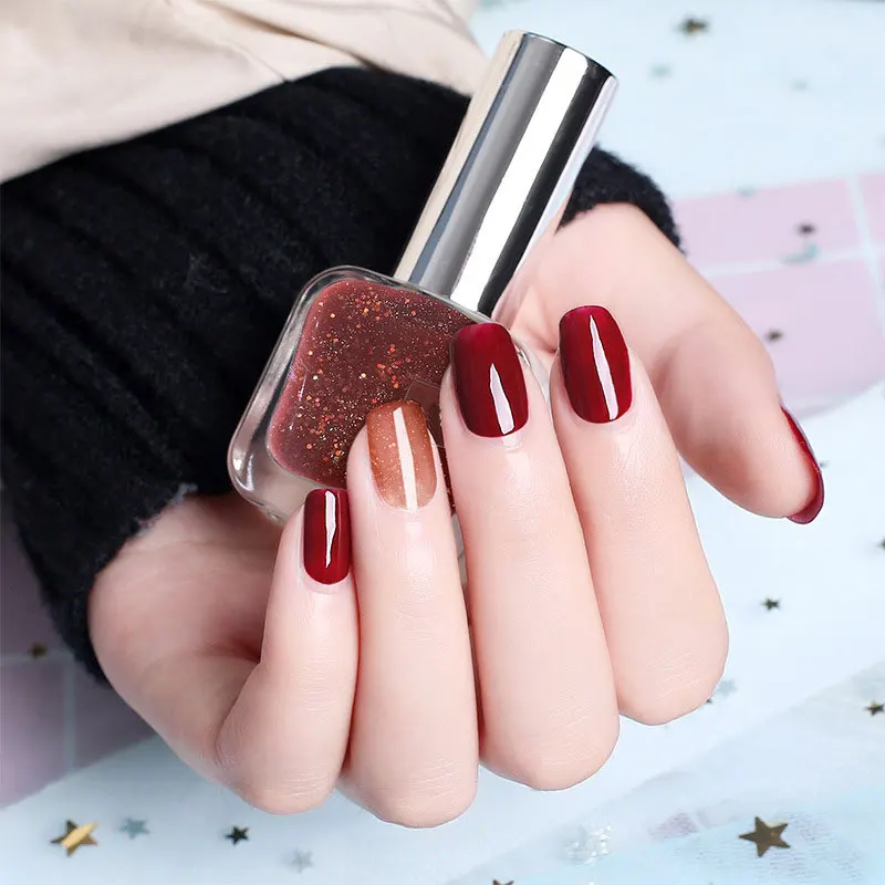 RubioAroma 12Ml Custom Logo Nail Polish Kit Private Label Soak Off Pastel 36 Color Acrylic Nail Gel Polish Oem Gel Polish Set