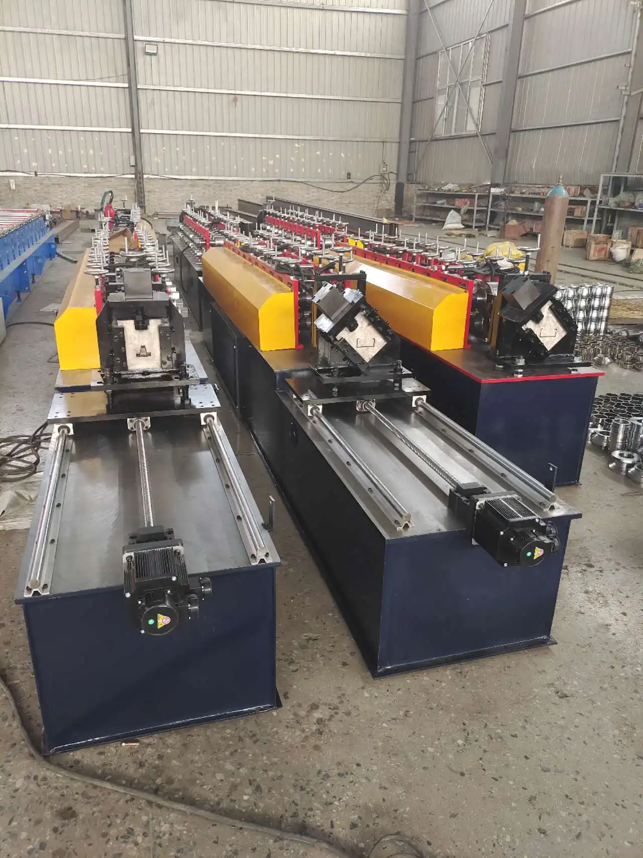 Automatic Aluminum C U Channel Purlin Villa Light Gauge Steel Keel Stud and Track Metal Profile Frame Roll Forming Machine