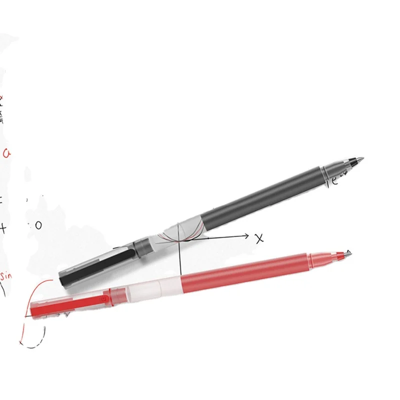 Оригинальные чернила Xiaomi 0,5 мм, сверхпрочные ручки для подписей, 1800 м, письменные принадлежности для офиса, бизнеса, школы, гелевые ручки 10 шт. в партии