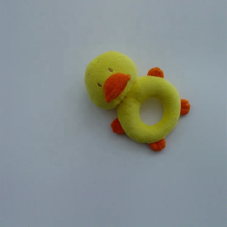 Special New Products Soft Toys Plush Baby Toys Duck Plush Rattle Toy On Sale