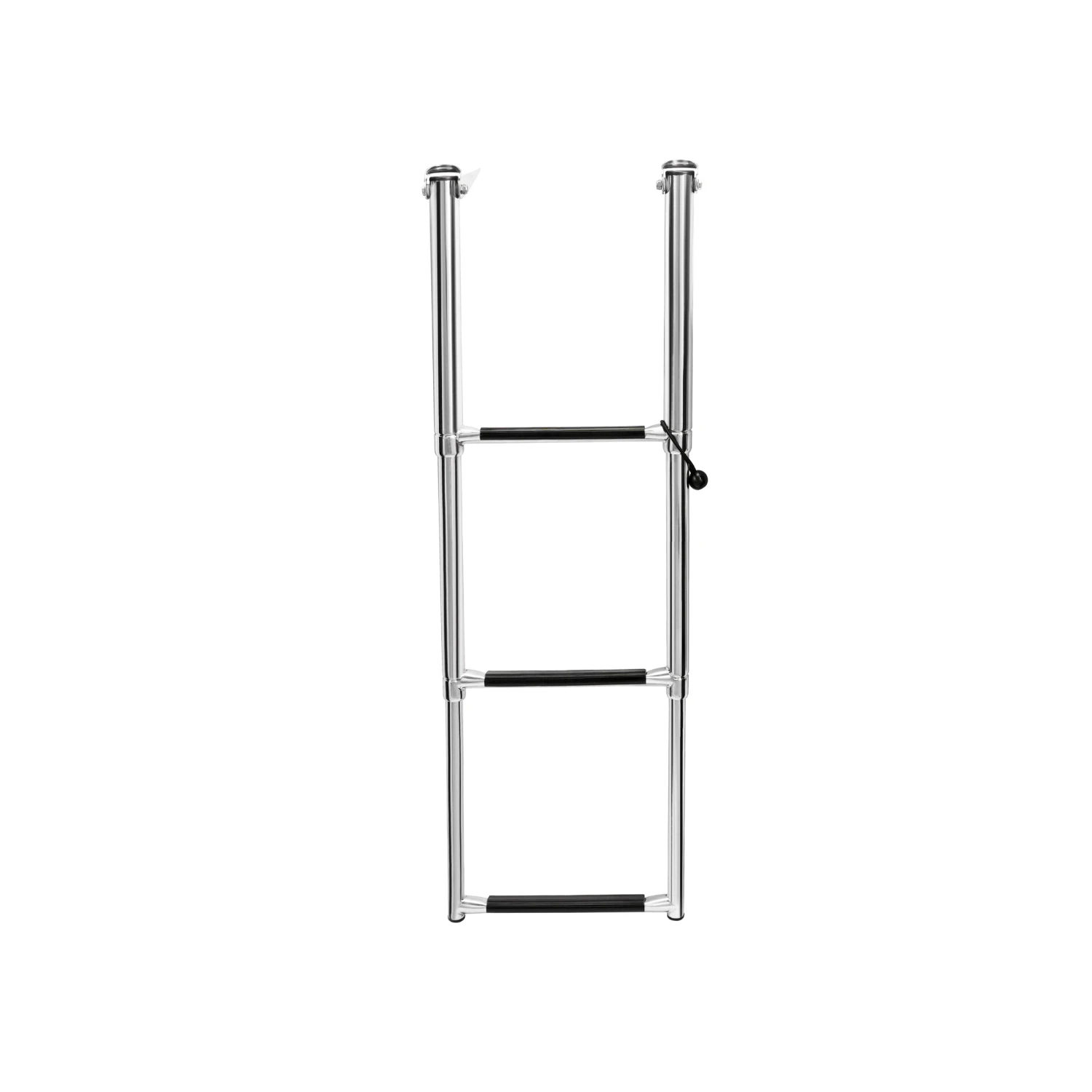 HANSE MARINE Stainless Steel Classic Telescopic Drop Ladder Boat Ladder with Plastic Steps Accessories for Boat Yacht