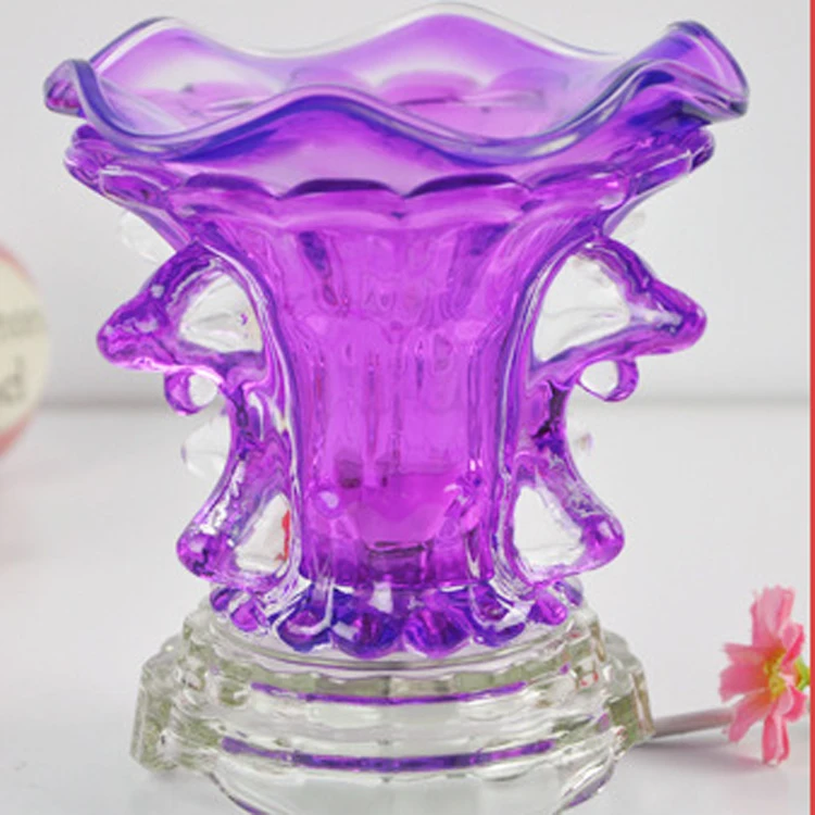 Manufacture Wholesale Electric Crystal Oil Burners Multifunction Fragrance Lamp