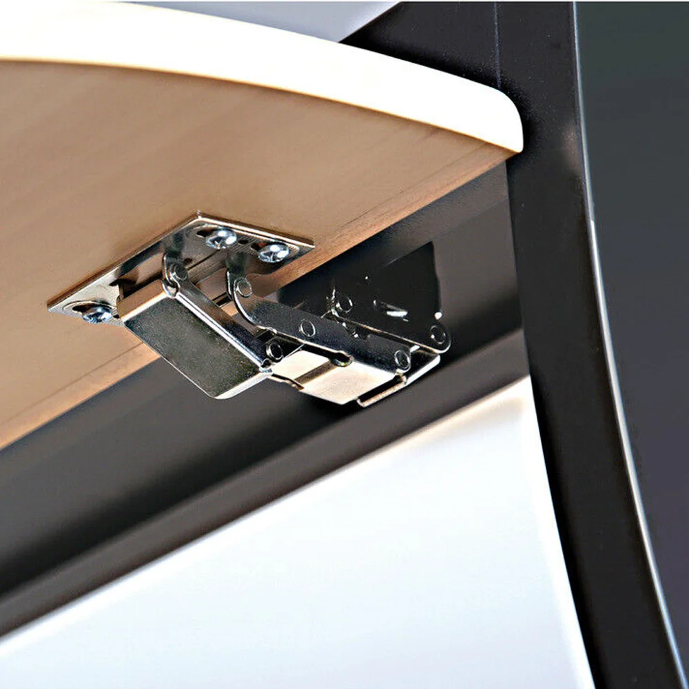 Шарнир для двери шкафа с пружинами