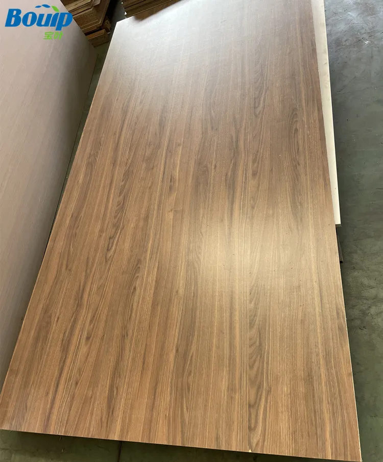 Factory Price Precision Cutting Furniture Plywood Melamine Plywood Board