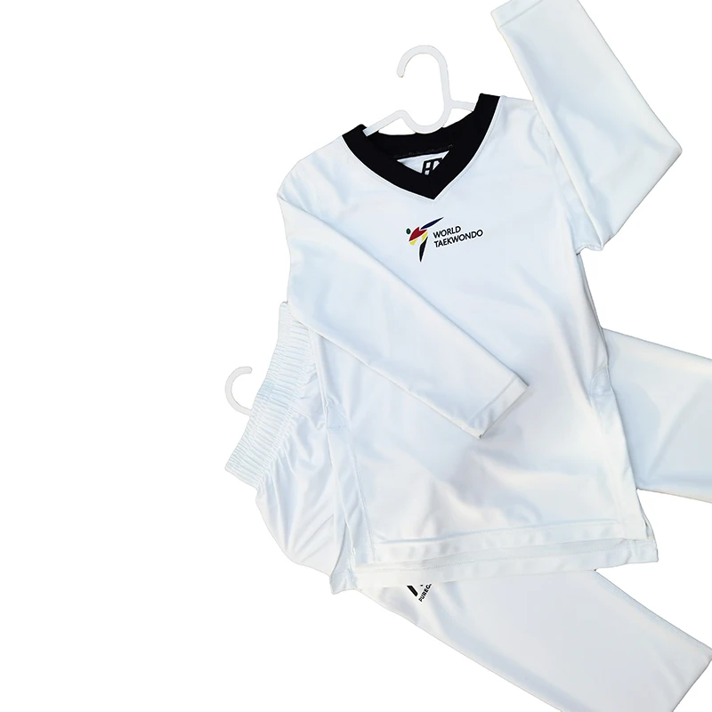 Customizable Logo Unisex TAEKWONDO Dobok New Elastic Competitive Taekwondo Uniform