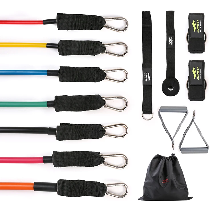 Tpe 11pcs Tube 15 12 Pcs Piece Adjustable 17pcs 17pc Resistance Bands Set Of 11