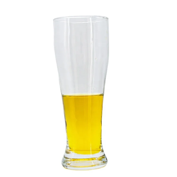 China Factories 16oz 500ml Beer Glass Cooling Beer Glass Leadfree Crystal Tulip Beer Glass for Bar Tables